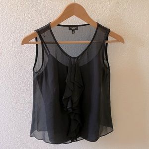 Pure silk feminine top